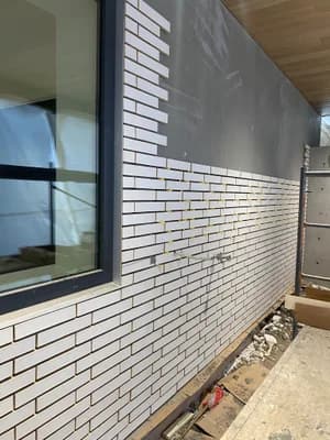 Brick masonry residential project